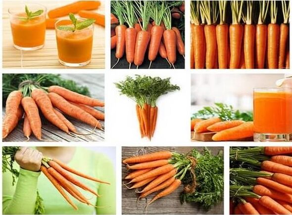 morcovi pentru viermi